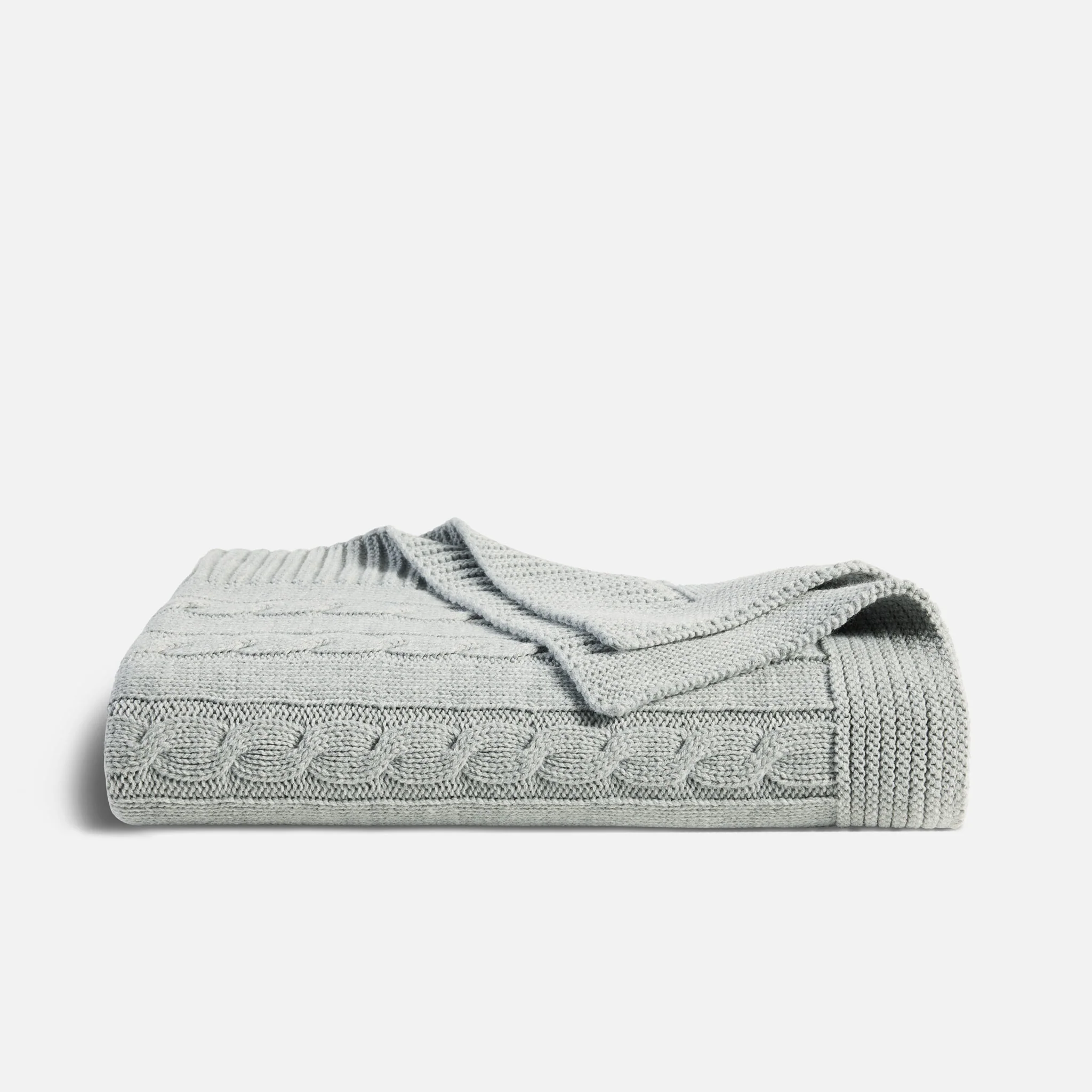 Cable Knit Throw Blanket - Last Call