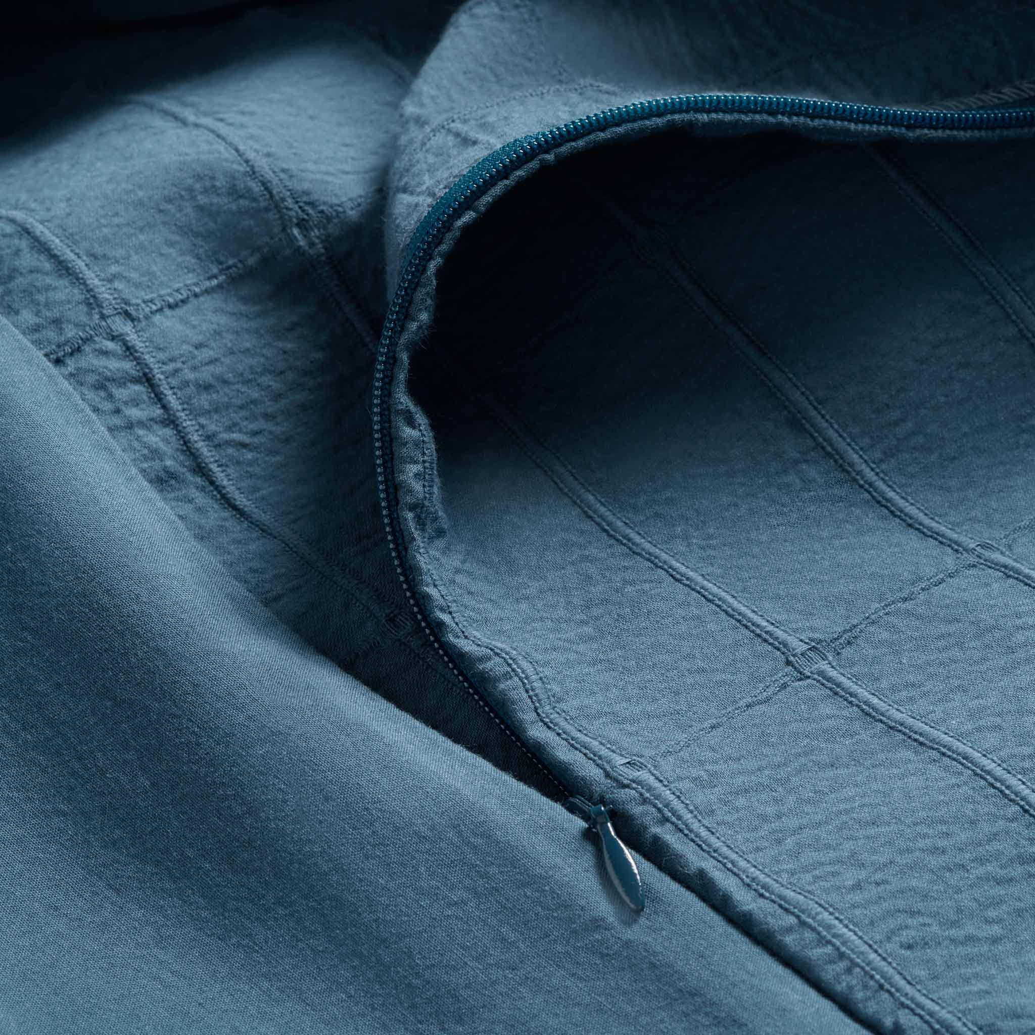 Textured Windowpane Duvet Set