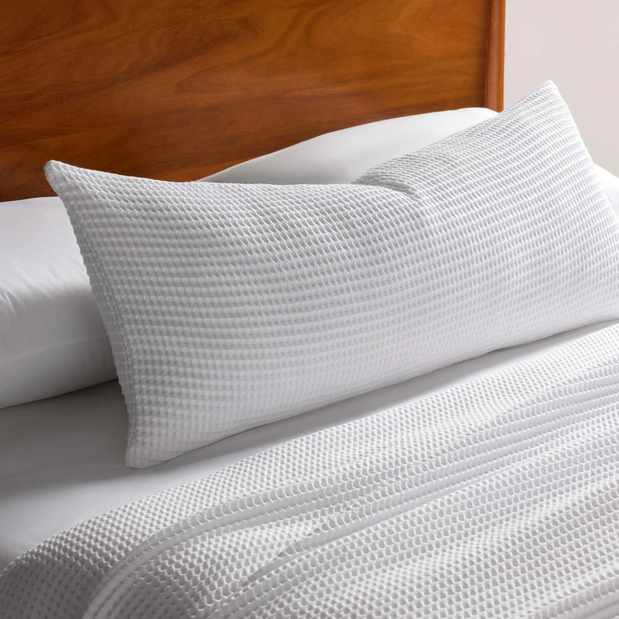 Dreamweave Waffle Lumbar Pillow Cover