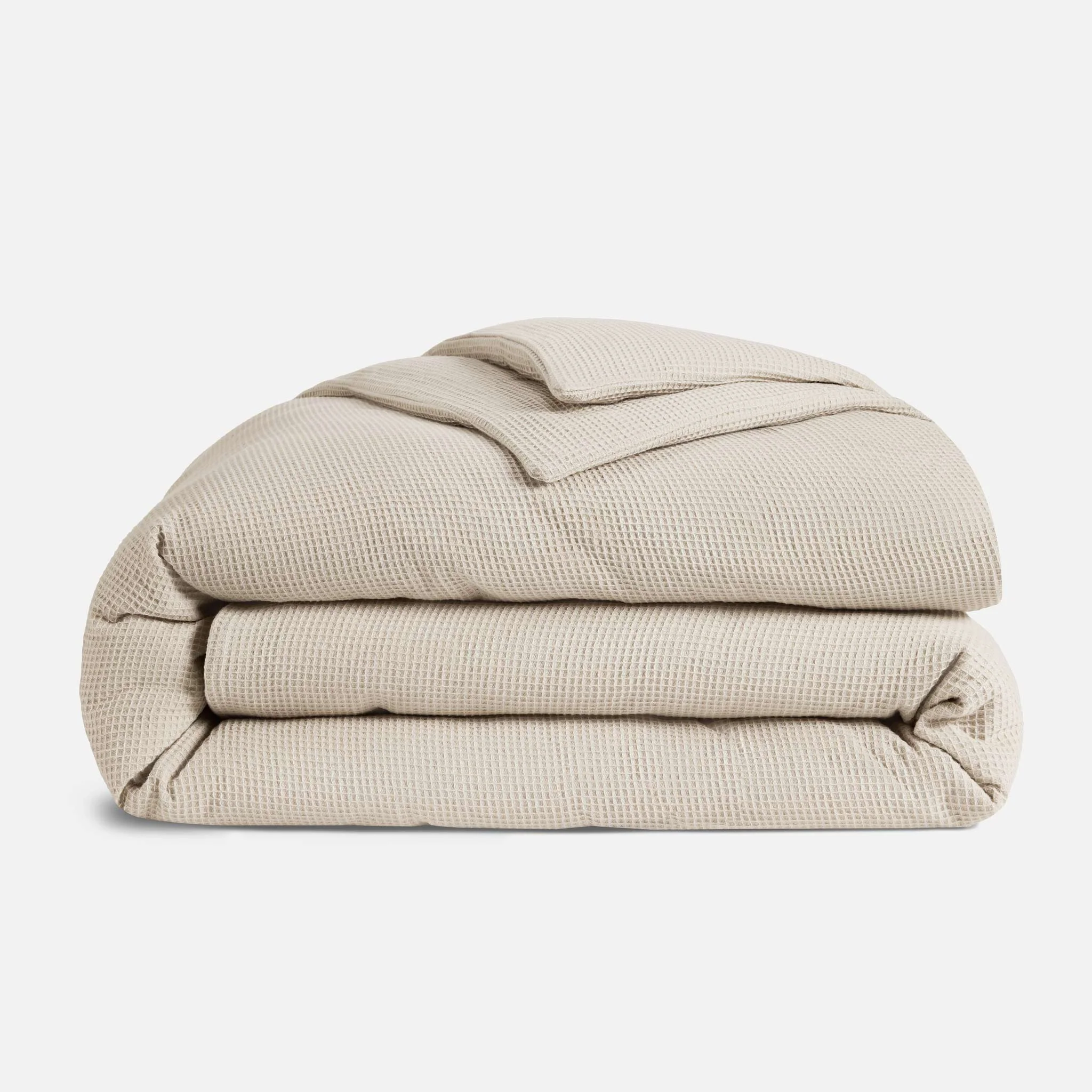 Micro Waffle Duvet Cover