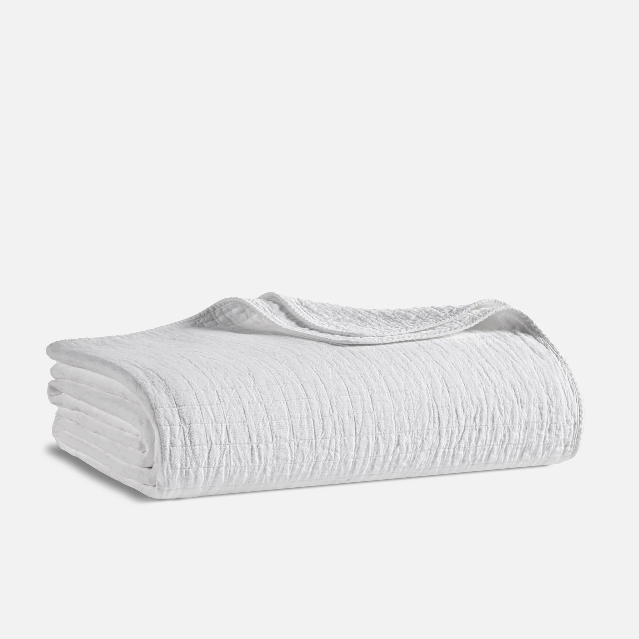 Lightweight Grid Cotton Bed Blanket