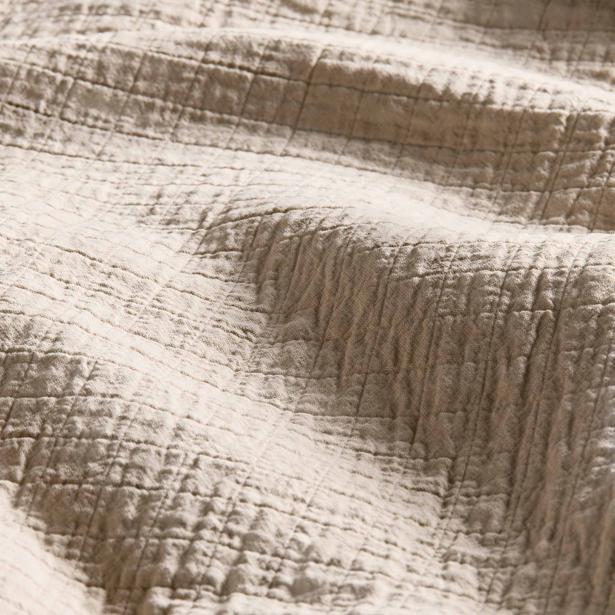 Lightweight Grid Cotton Bed Blanket