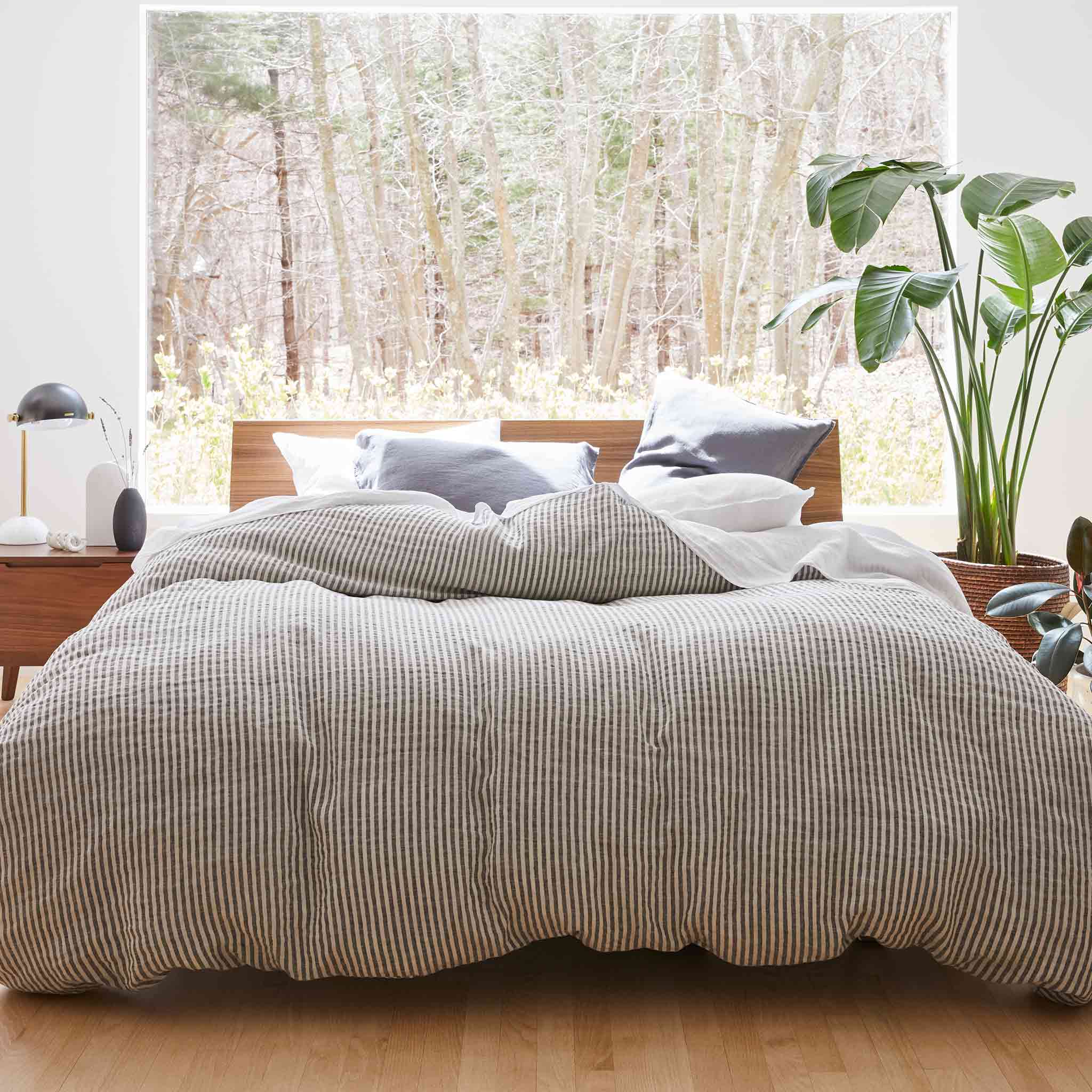Washed Linen Duvet Cover - Last Call