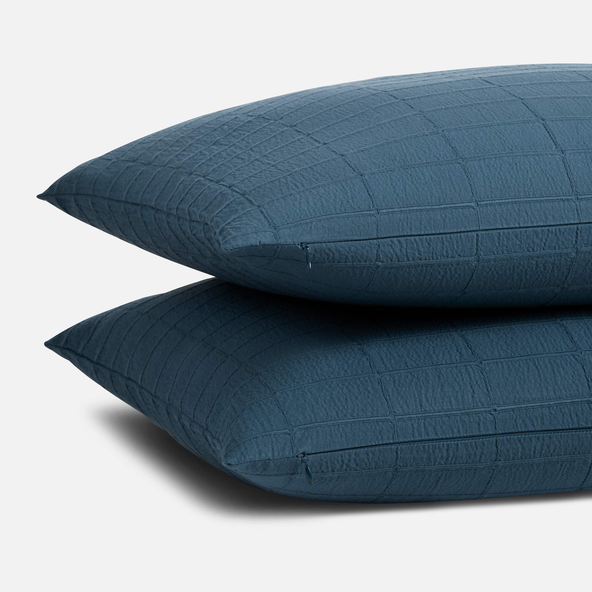 Textured Windowpane Shams