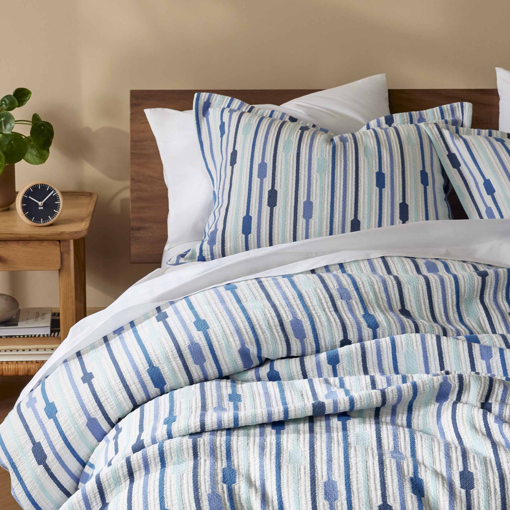 Woven Texture Cotton Shams - Last Call