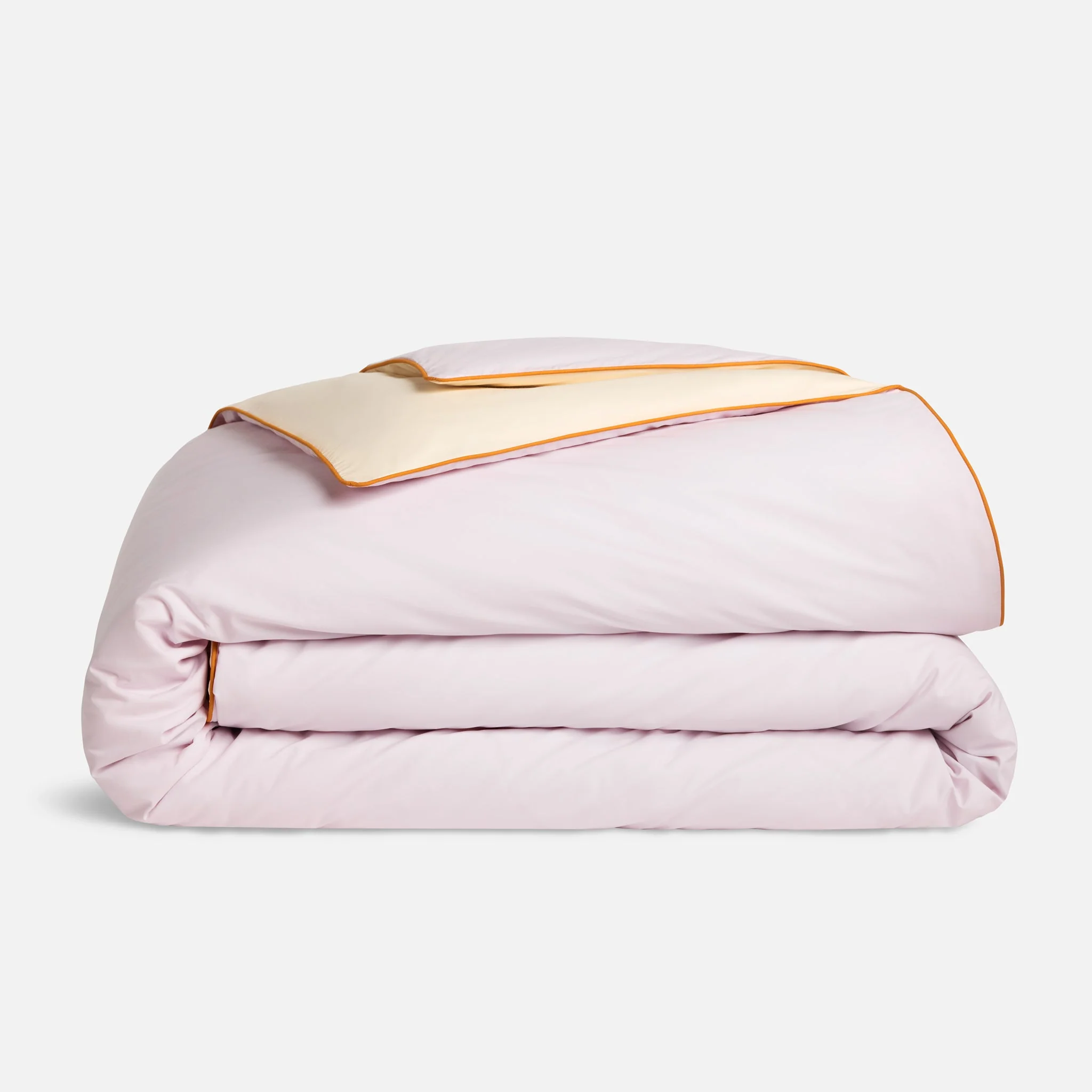 Piped Classic Percale Duvet Cover - Last Call