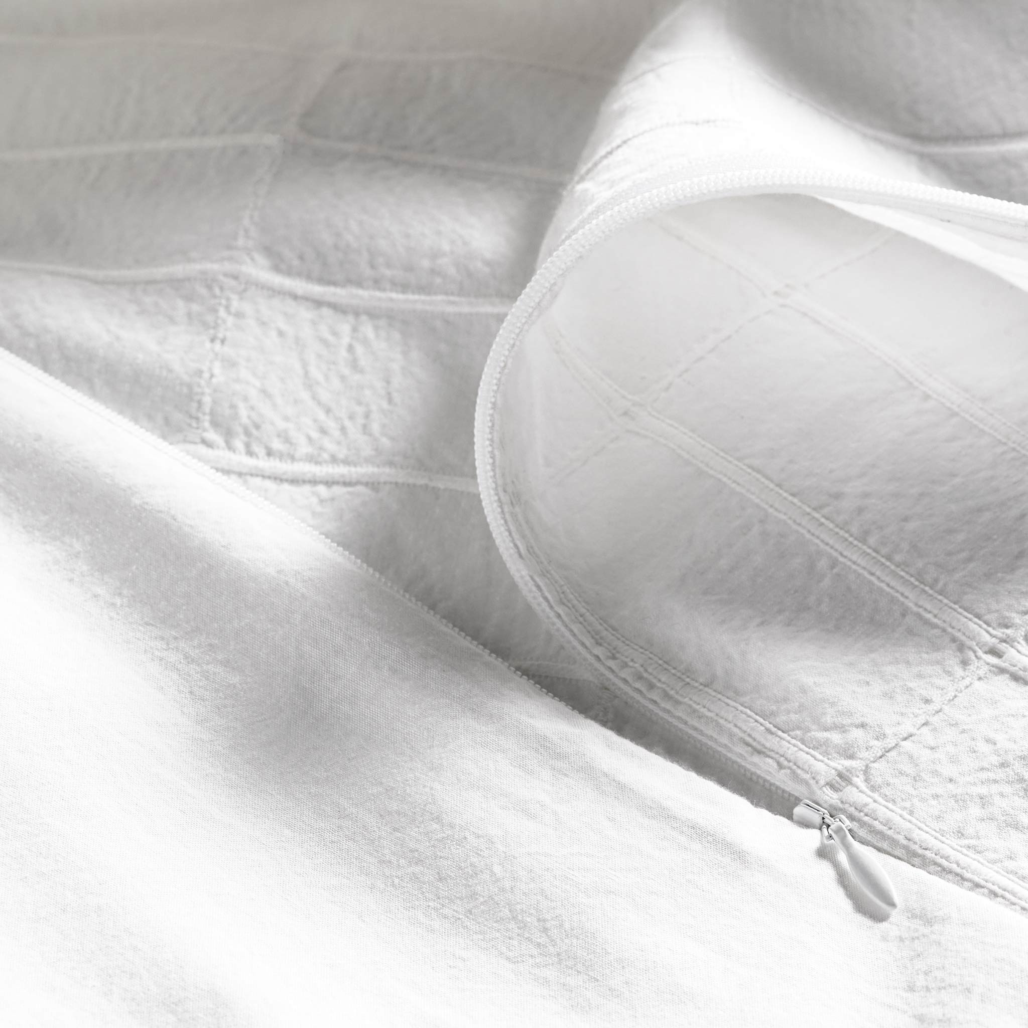 Textured Windowpane Duvet Set