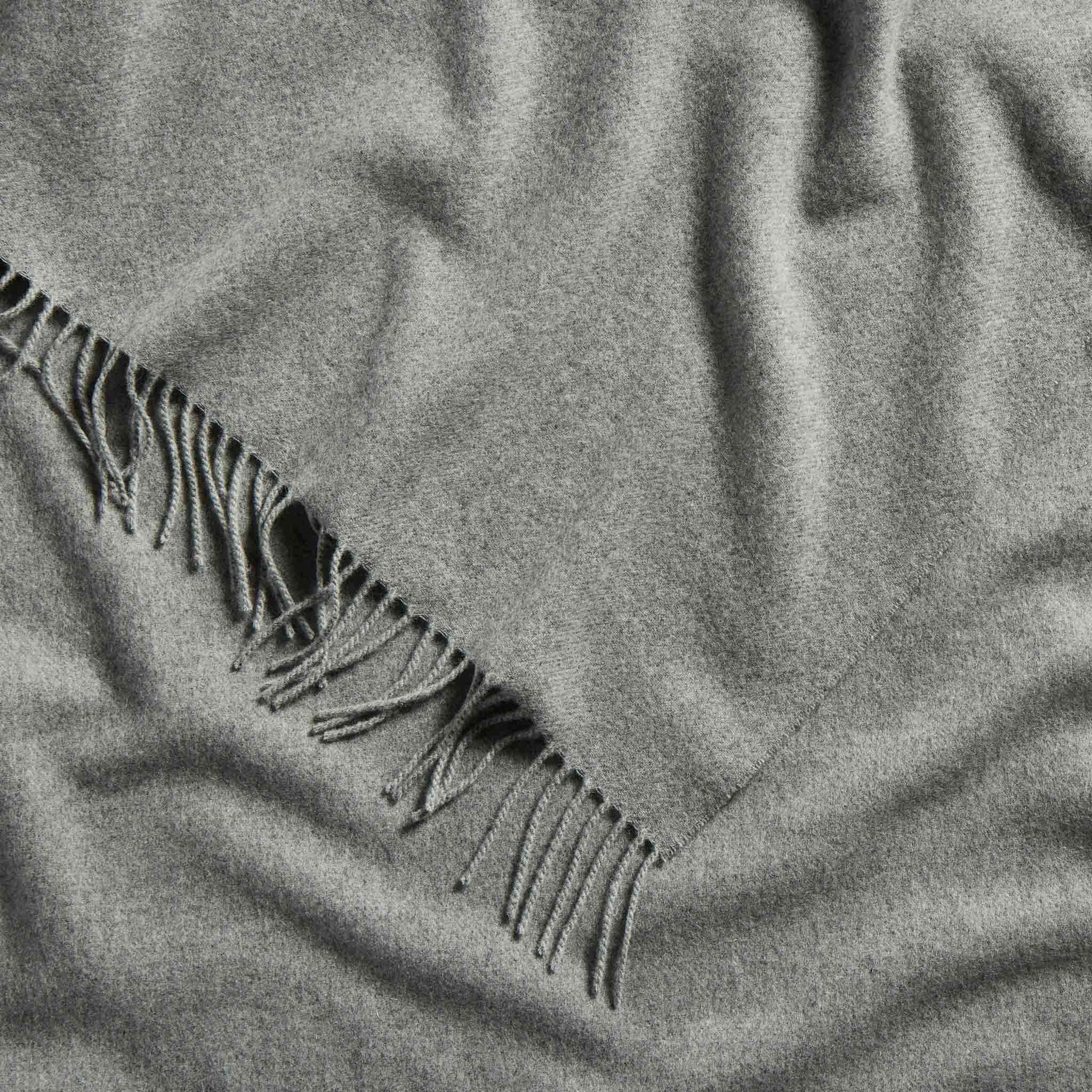 Cashmere-Lambswool Throw Blanket - Last Call