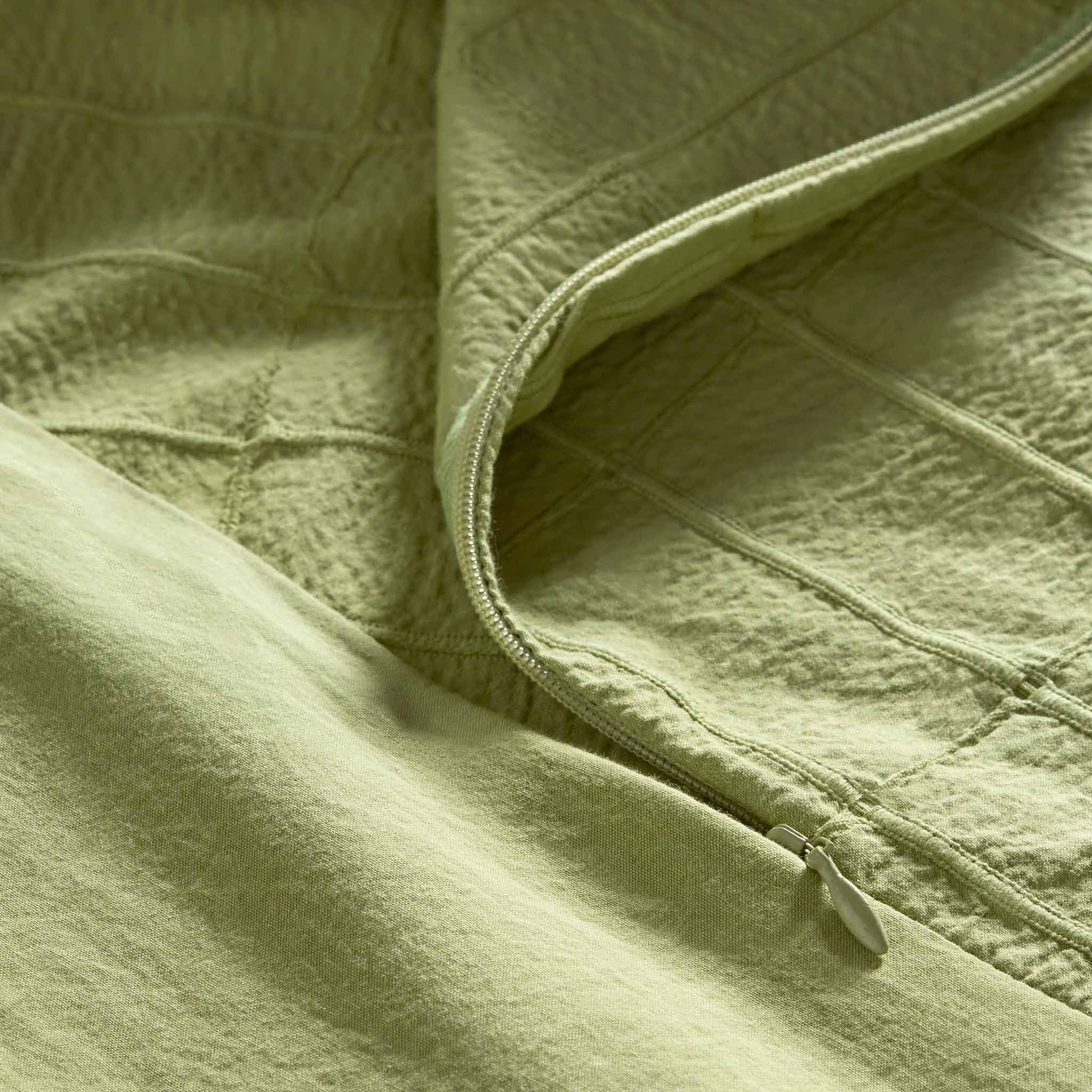 Textured Windowpane Duvet Set