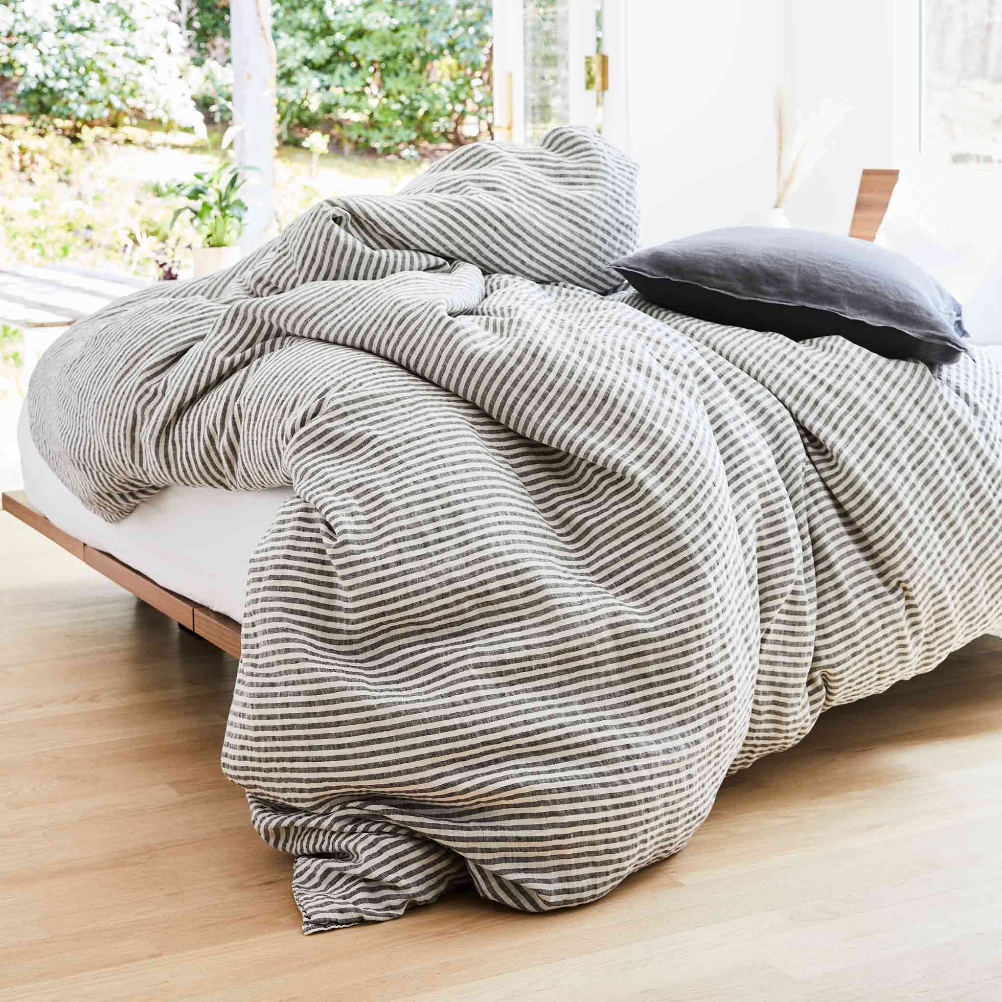 Washed Linen Duvet Cover - Last Call