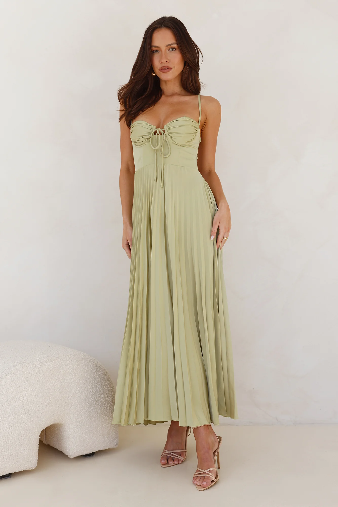 Classy Lover Maxi Dress Green