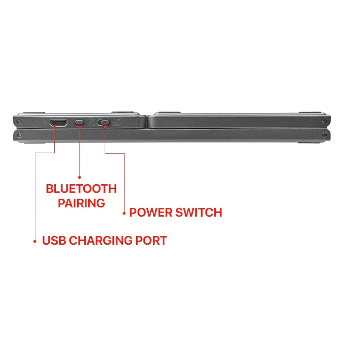 Tri-Fold Wireless Keyboard