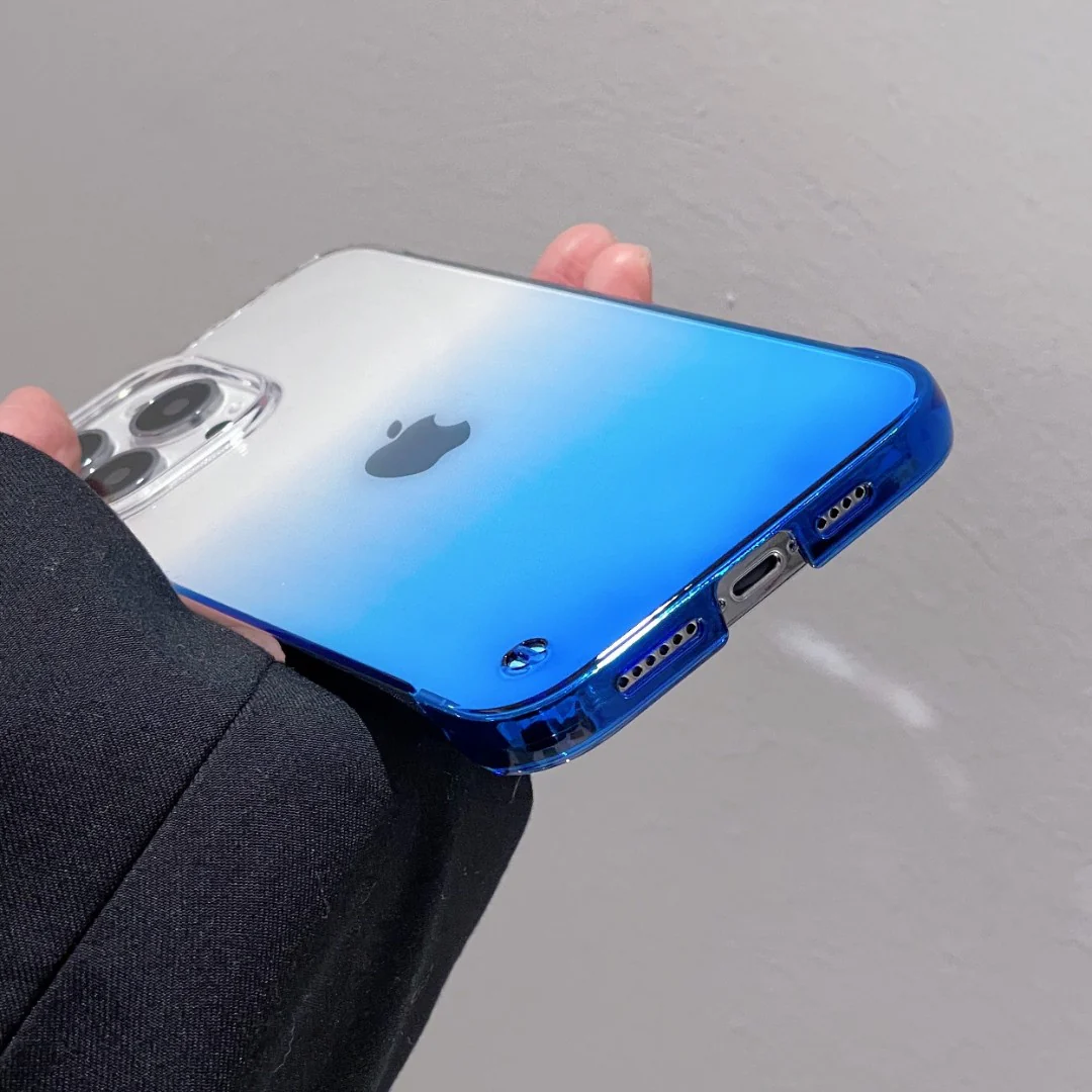 Ultra-Thin Faded Clear iPhone Case