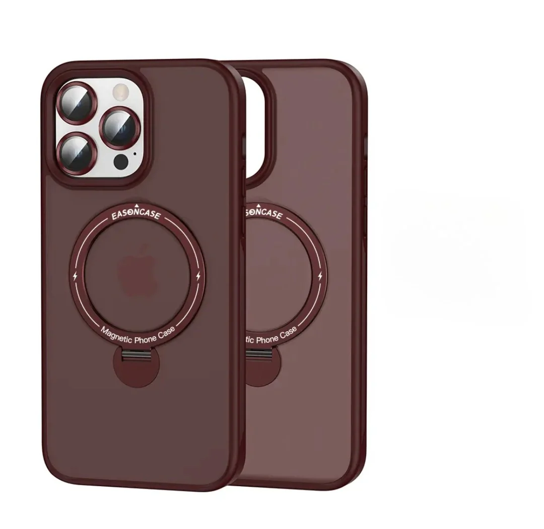 360 Rotation kickstand, Shockproof & Magsafe iPhone Case