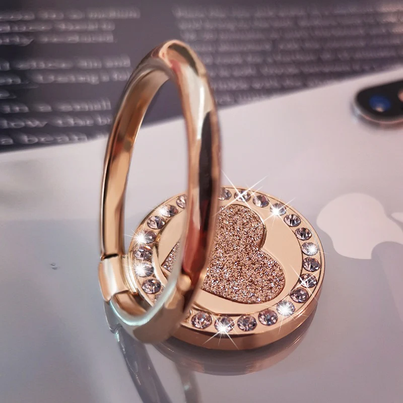 Rhinestone Glitter Love Magsafing iPhone Buckle