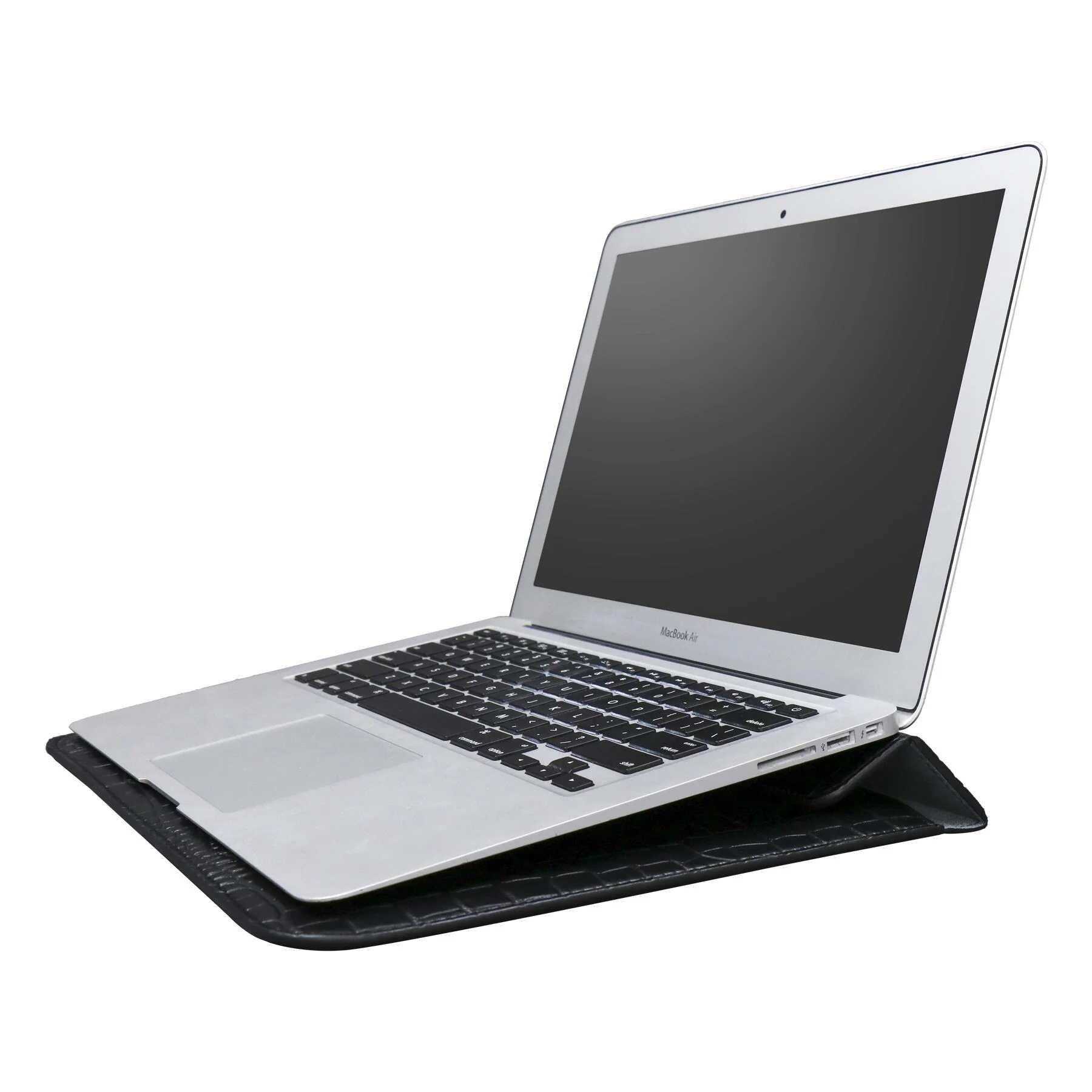 Crocodile Skin Leather iPad/Laptop Sleeve