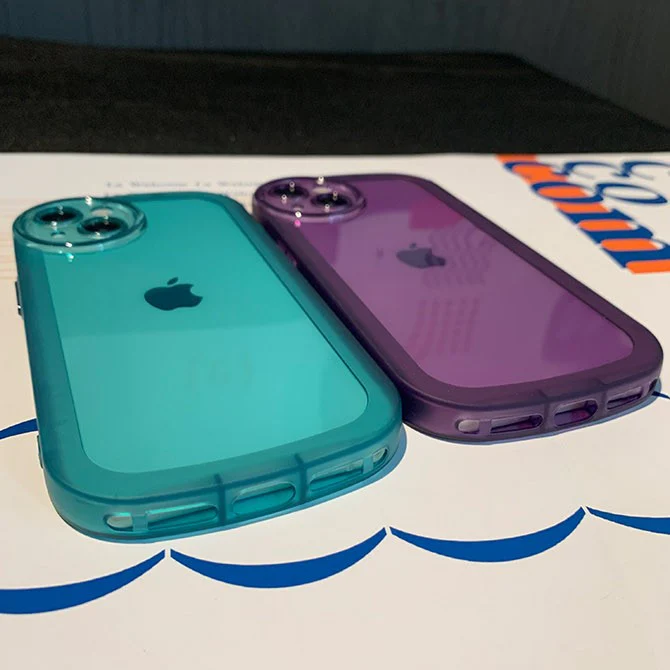 Transparent Shockproof Air Cushion iPhone Case