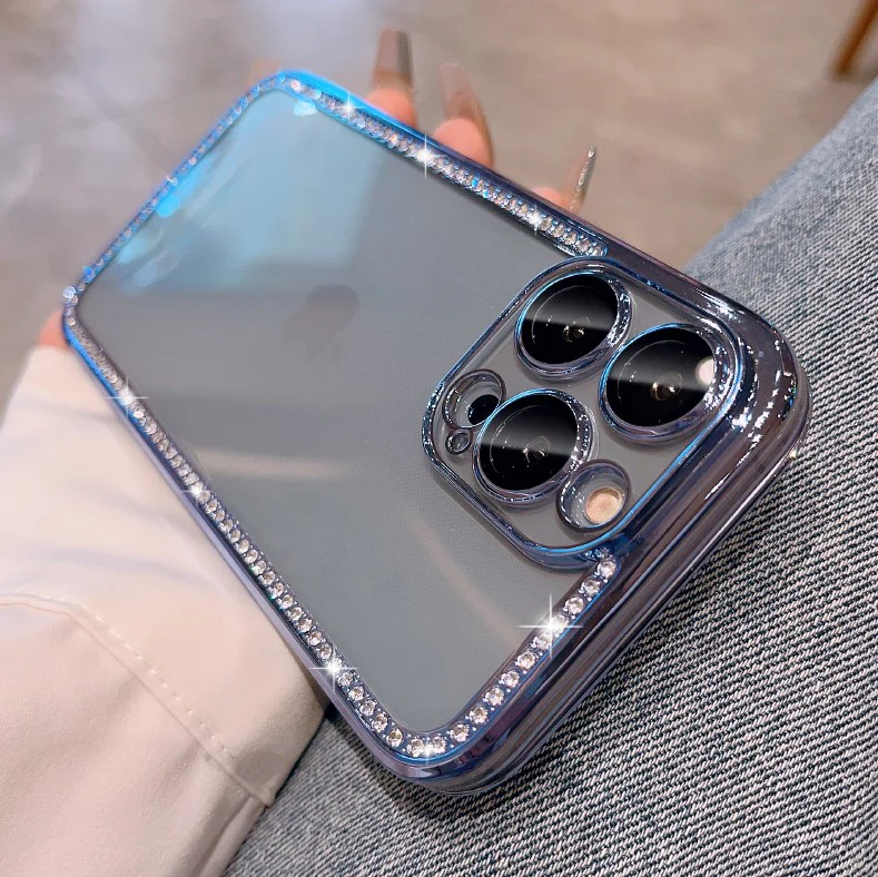 SIMPLE LUXURY FASHION IPHONE CASE WITH CAMERA PROTECTOR