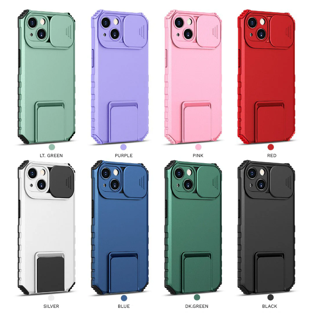 Heavy Duty Shockproof Kickstand iPhone Case