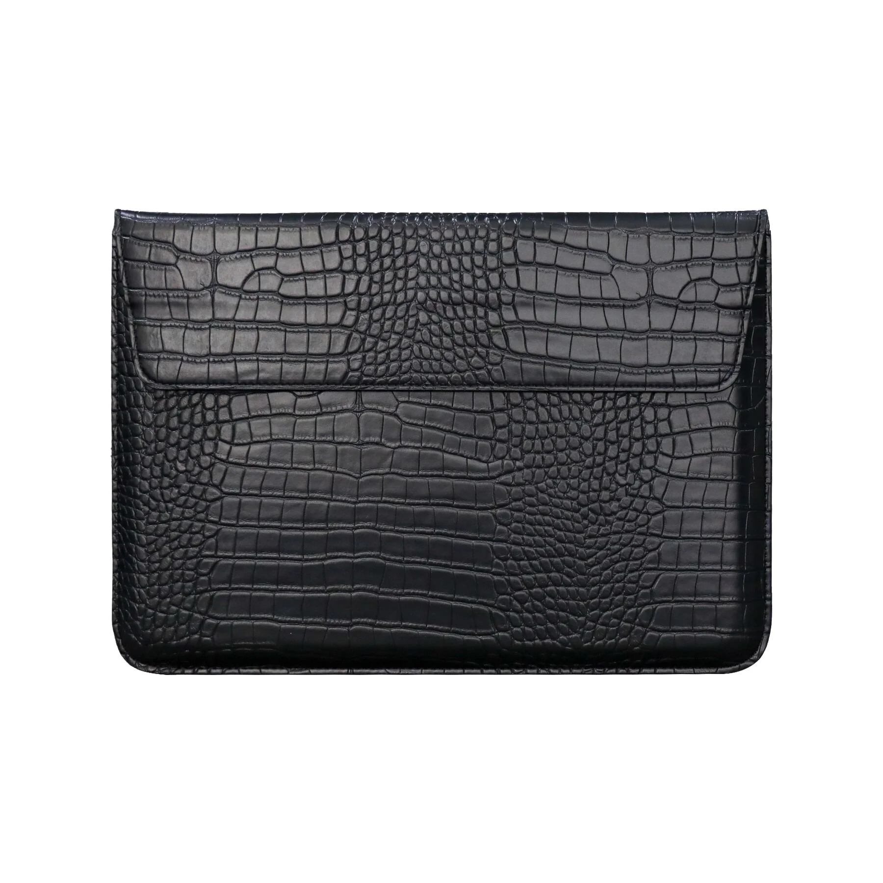 Crocodile Skin Leather iPad/Laptop Sleeve