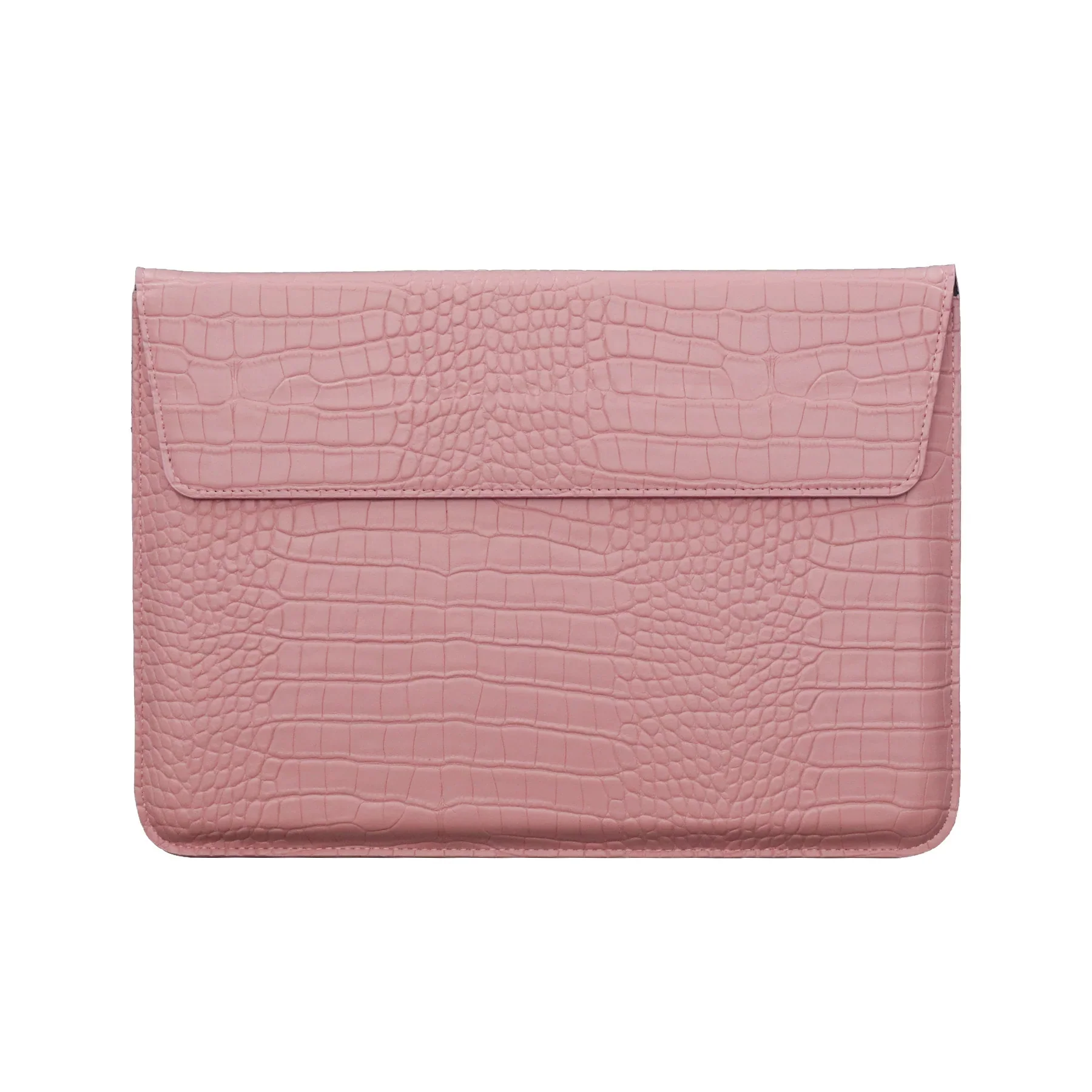 Crocodile Skin Leather iPad/Laptop Sleeve