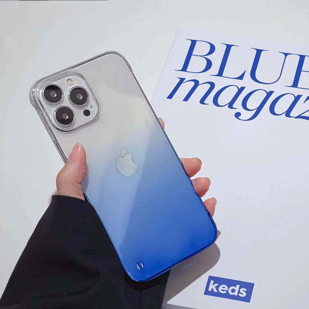 Ultra-Thin Faded Clear iPhone Case