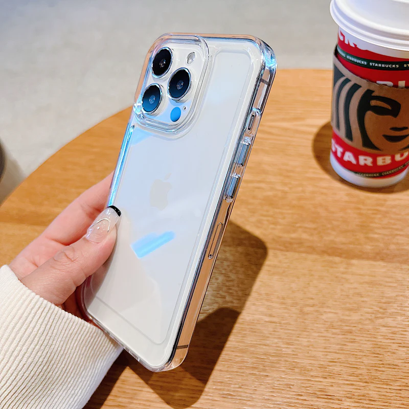 Thickened Space Transparent iPhone Case