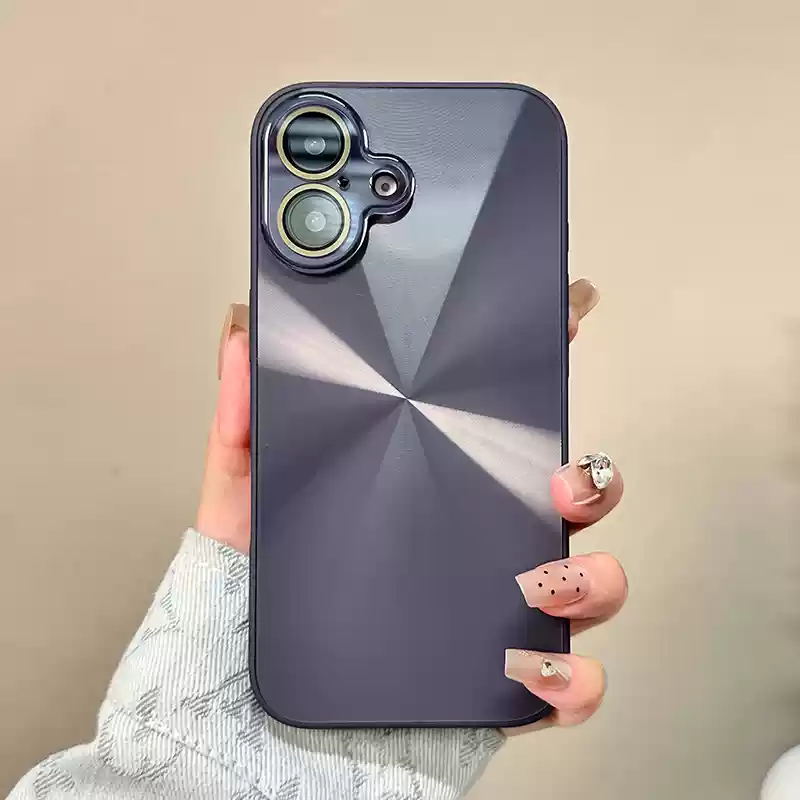 Laser Dazzling iPhone Case With Camera Protector