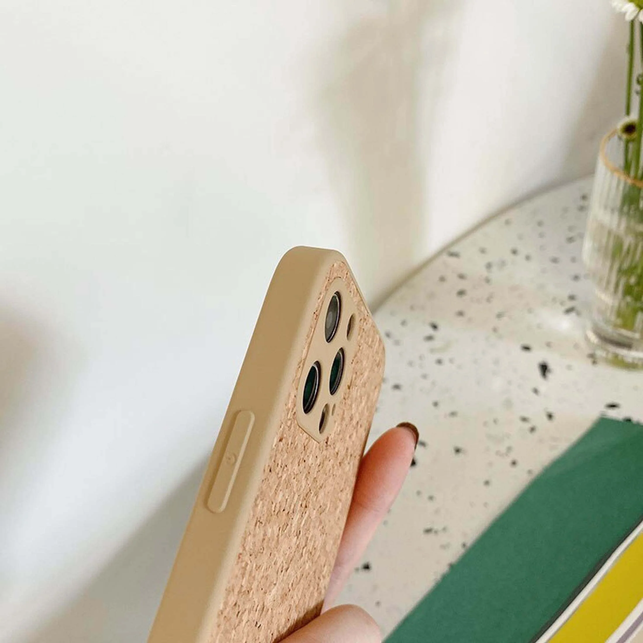 Wooden Sawdust iPhone Case