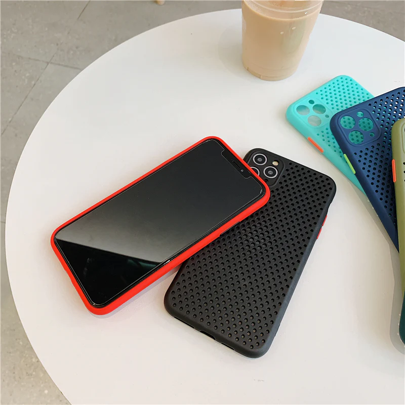 Simple Heat Dissipation iPhone Case