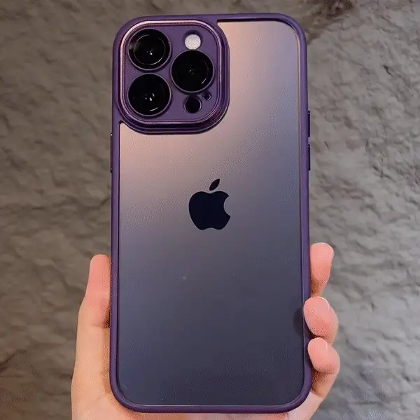 Luxury Look Shockproof Camera Protection iPhone Case