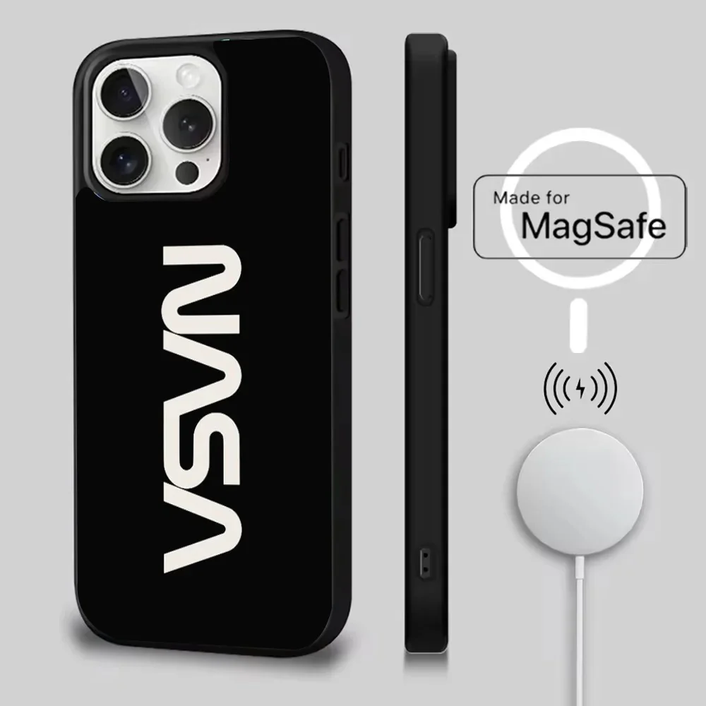 Nasa Design iPhone Case With MagSafe Charging