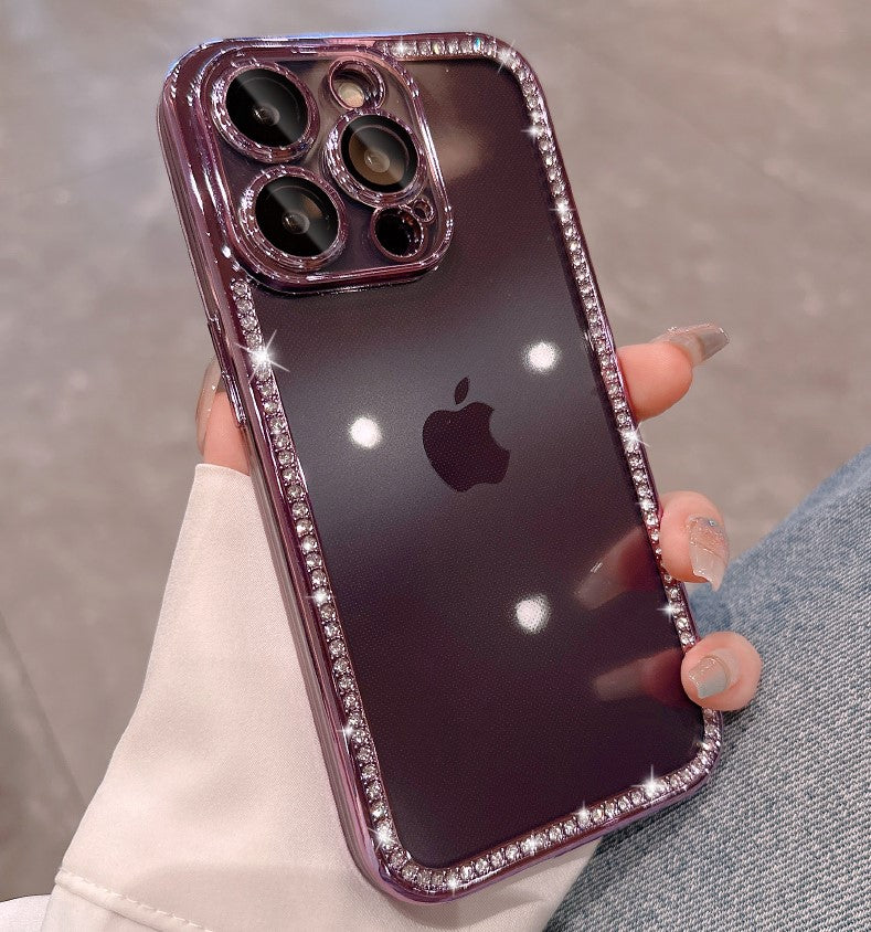 SIMPLE LUXURY FASHION IPHONE CASE WITH CAMERA PROTECTOR