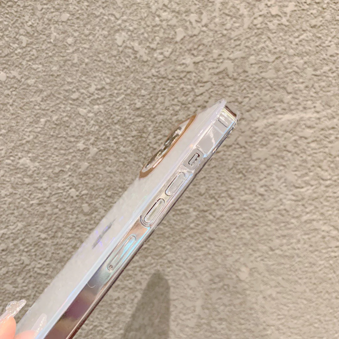 Hearts Eyes Laser iPhone Case