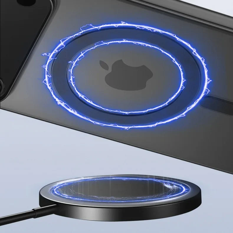 Ultra Thin Matte Clear Magsafe iPhone Case