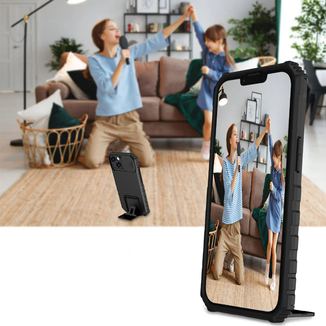 Heavy Duty Shockproof Kickstand iPhone Case