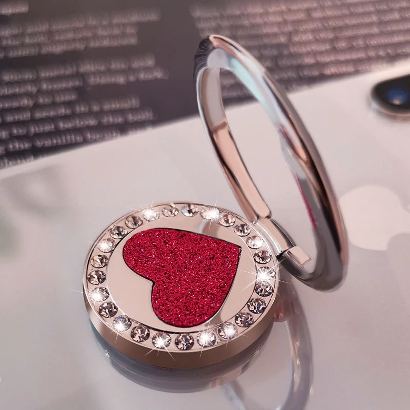 Rhinestone Glitter Love Magsafing iPhone Buckle