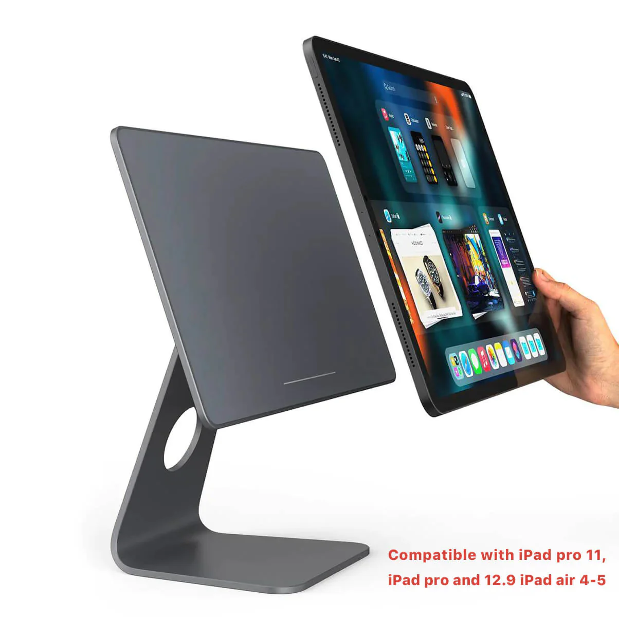 Magnetic iPad Stand