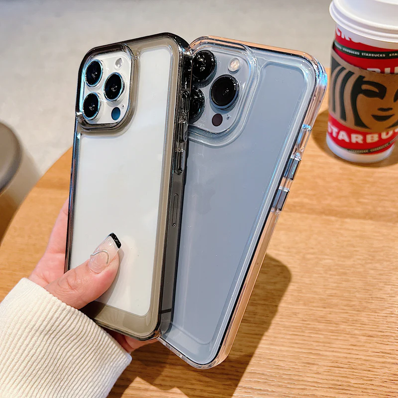 Thickened Space Transparent iPhone Case