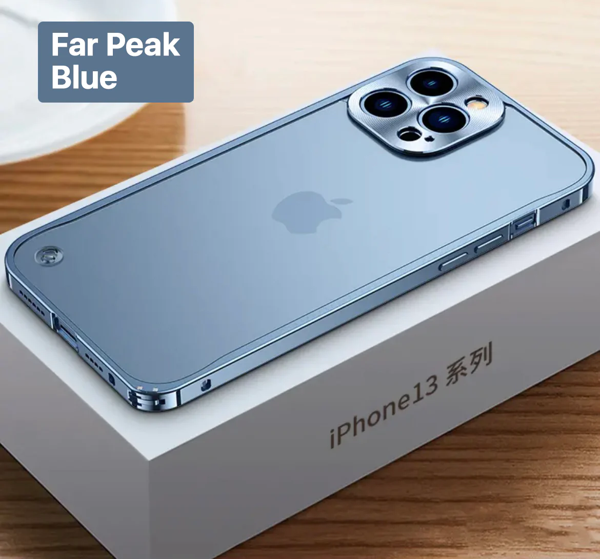 Upgraded Aluminum Frame Magsafing Matte iPhone Case