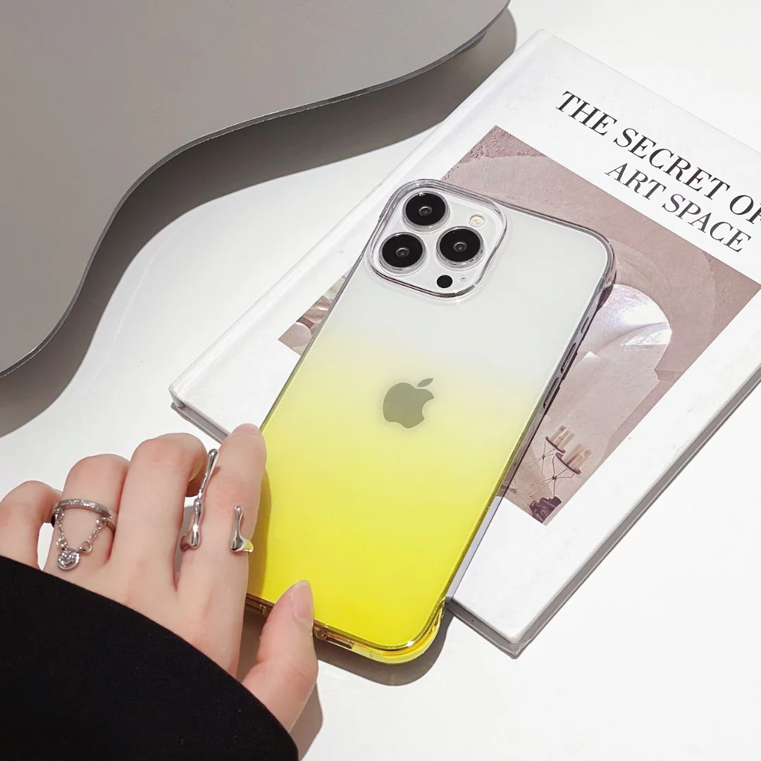 Ultra-Thin Faded Clear iPhone Case