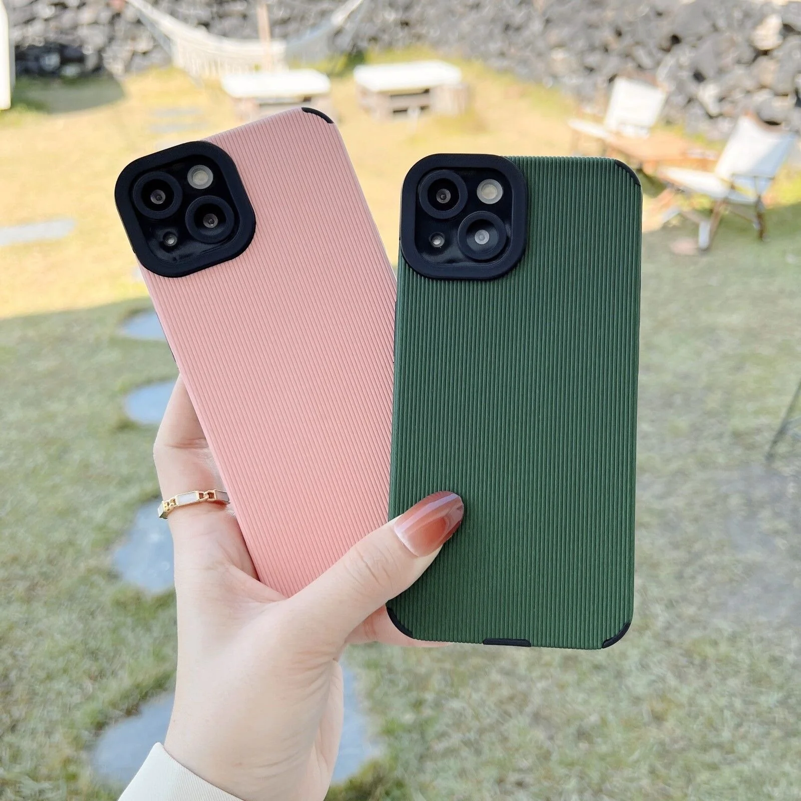 Vertical Stripe iPhone Case