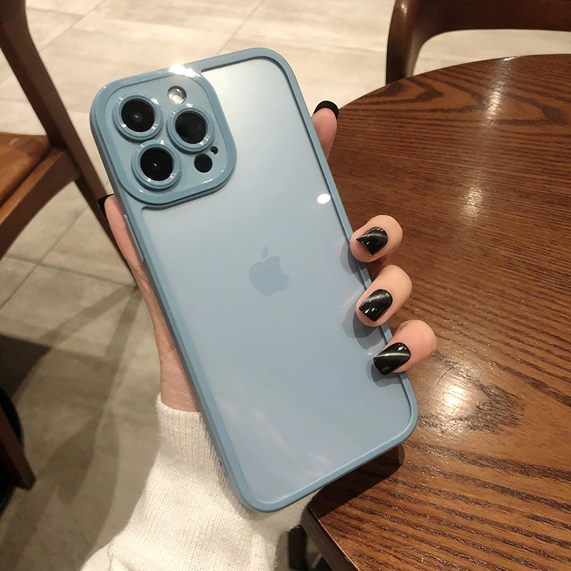 Ultra-Thin Transparent Goddess iPhone Case