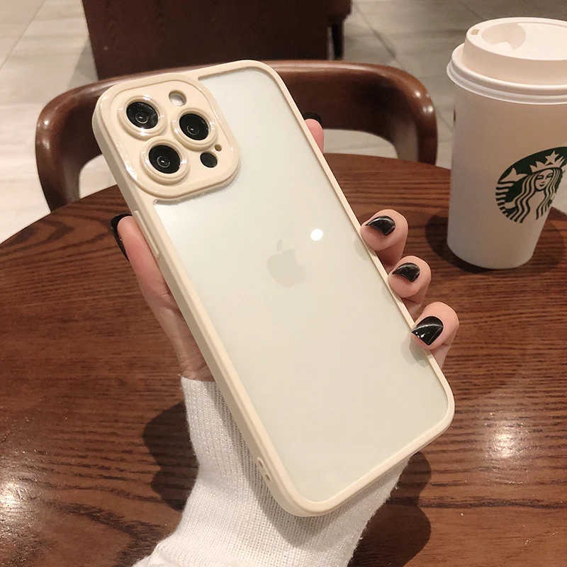 Ultra-Thin Transparent Goddess iPhone Case