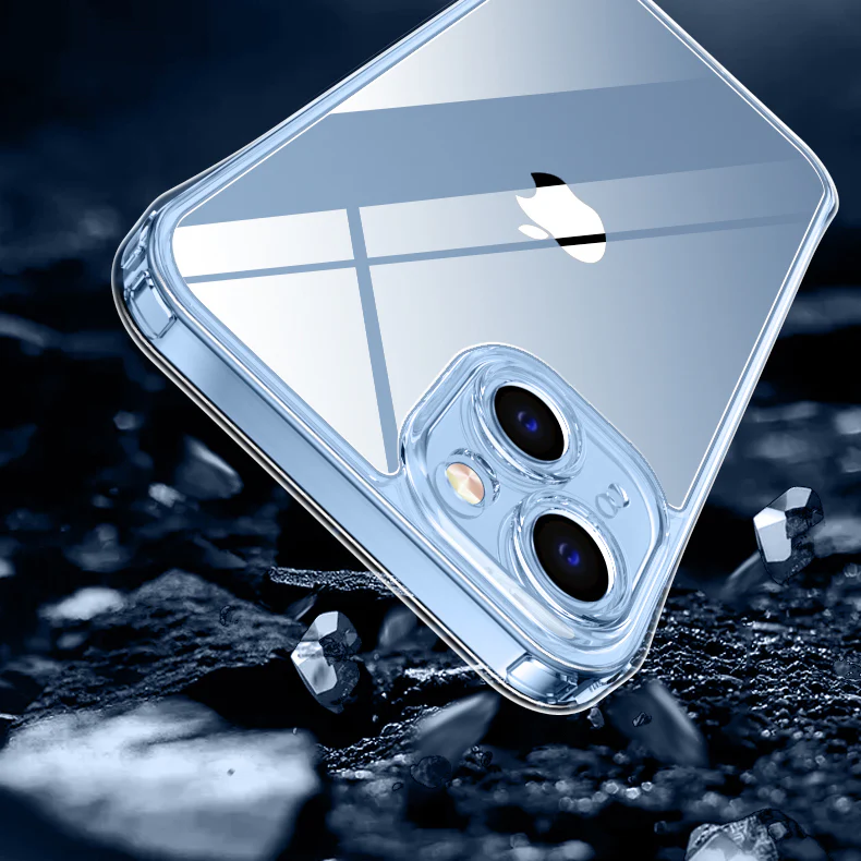 Ultra-Thin Borderless High-Transparent Glass iPhone Case