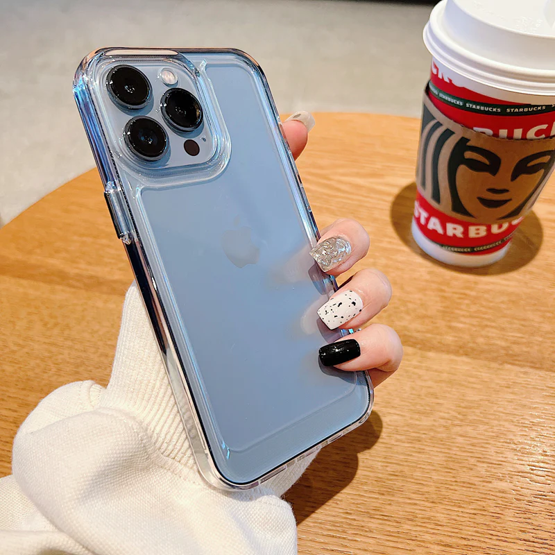 Thickened Space Transparent iPhone Case