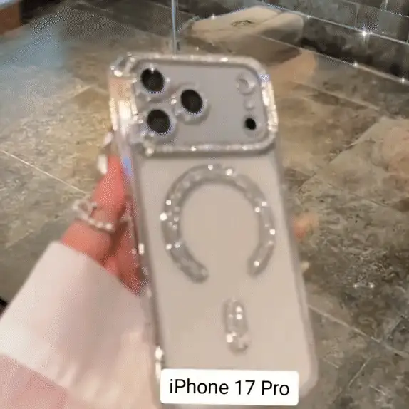 New Sparkly Rhinestones MagSafe iPhone Case
