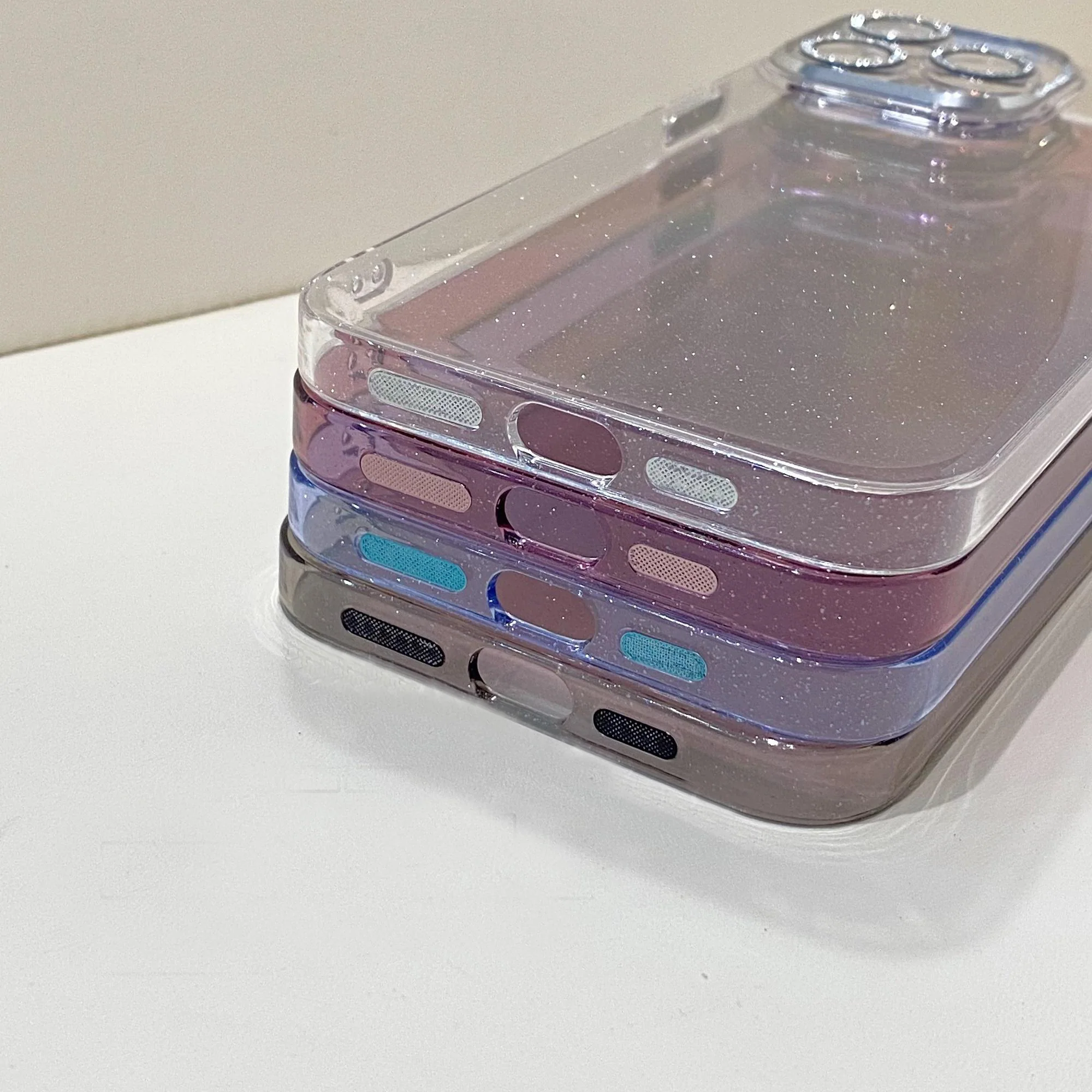 Starry Sky Sparkle Lens iPhone Case