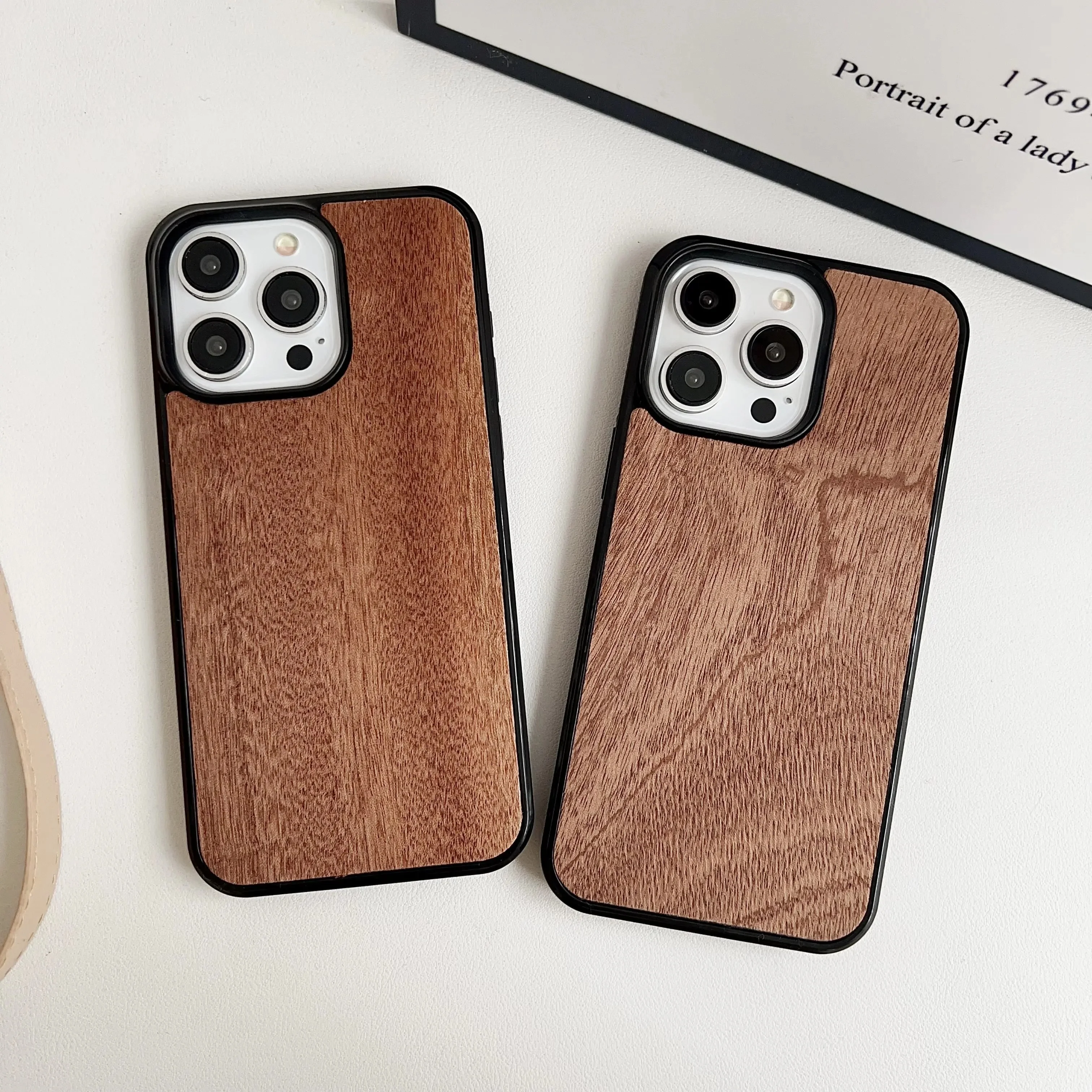 Solid Wood Premium Drop-Proof iPhone Case