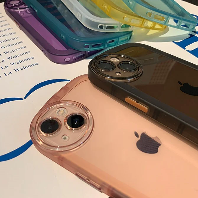 Transparent Shockproof Air Cushion iPhone Case